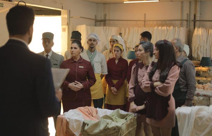 كيمياء معتصم النهار وباميلا الكيك.. كيف صنعتها أزياء مسلسل "لوبي الغرام"؟