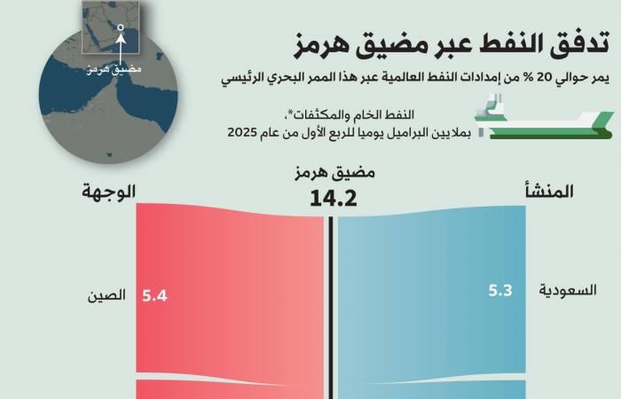 «موانئ»
      السعودية
      تبحث
      مع
      «كوسكو»
      الصينية
      استقرار
      سلاسل
      الإمداد