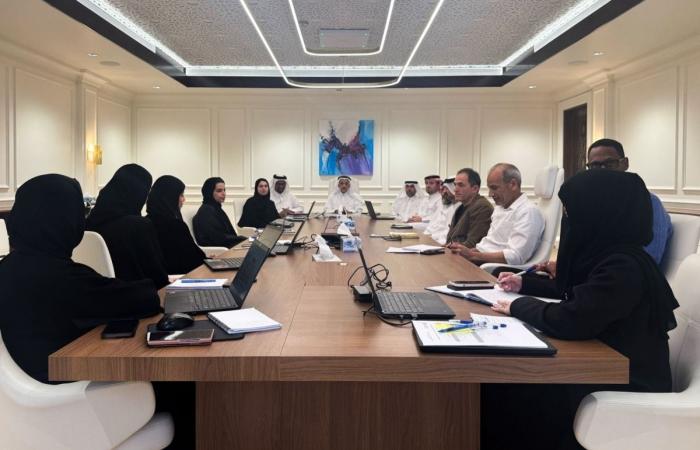  لجنة الإدارة التنفيذية في جامعة قطر تناقش استمرارية العملية التعليمية والبحثية