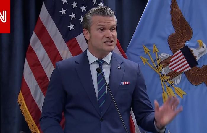 متابعة: وزير الدفاع الأمريكي: ليس هناك شح ذخائر.. وحجم القوة القتالية التي تتدفق إلى إيران "أضعاف" عددها الآن