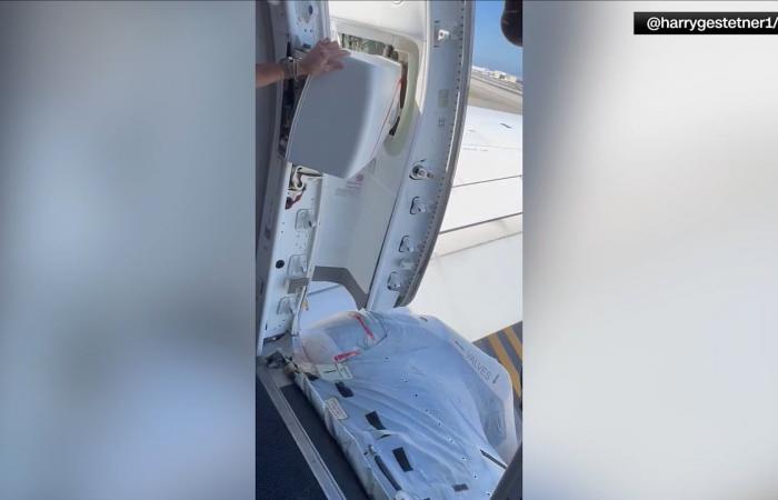 نيران تشتعل بأحد محركات رحلة جوية متجهة إلى نيوآرك.. ماذا حدث؟