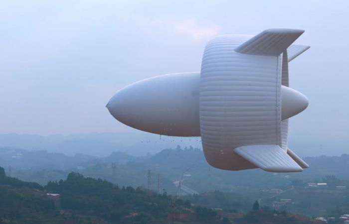 الصين تختبر توربينات رياح عملاقة طائرة في السماء