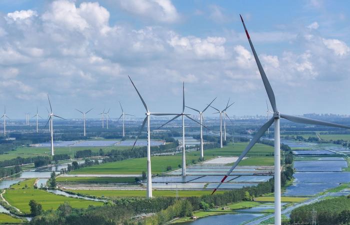 الصين تختبر توربينات رياح عملاقة طائرة في السماء