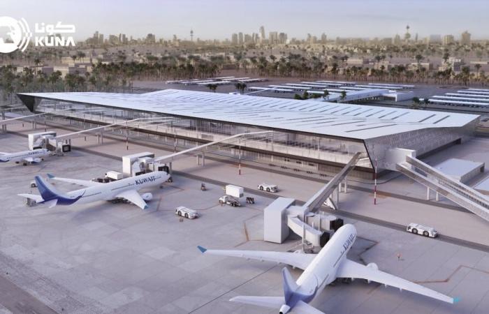 استهداف مطار الكويت الدولي بعدة طائرات مسيرة 
