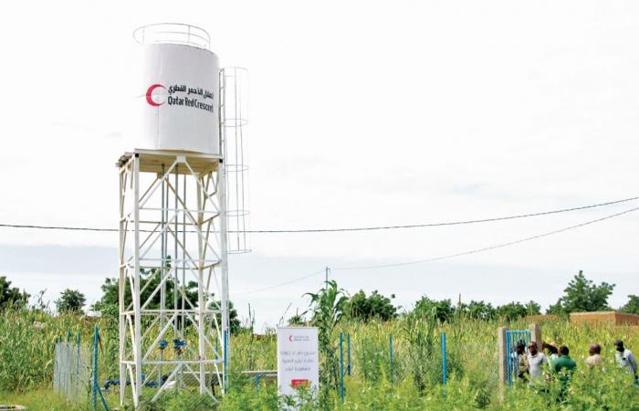 الهلال الأحمر: مشاريع للمياه والتعليم ورعاية الأيتام في دول الأزمات