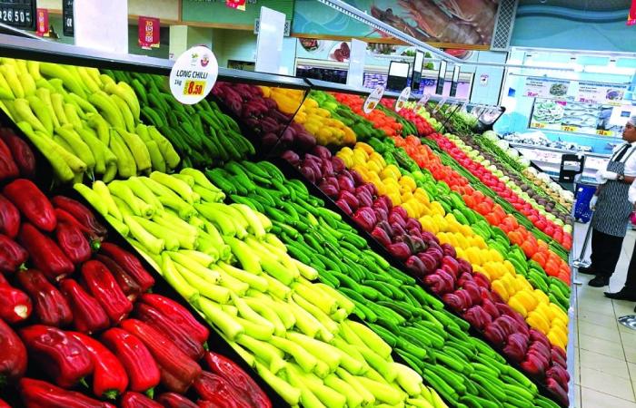 الاكتفاء الذاتي من الإنتاج المحلي: 100% خضراوات.. 99% ألبان.. 99% دواجن