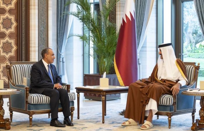 سمو الأمير يتلقى رسالة من الرئيس المصري