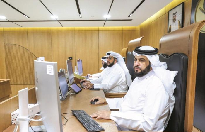 الأعلى للقضاء: استمرار العمل القضائي عن بُعد بكامل كفاءته