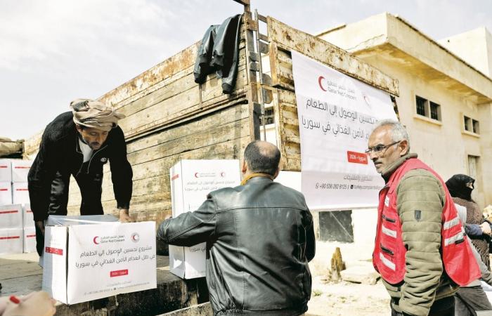 الهلال الأحمر يطلق مبادرة لإطعام الأسر الأشد احتياجاً في سوريا