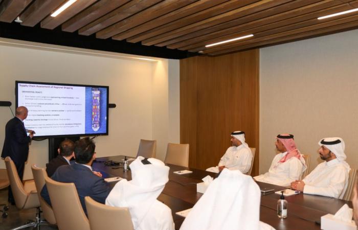 وزير البلدية يطلع على سير العمل وإجراءات تعزيز جاهزية سلاسل الإمداد في شركة بلدنا