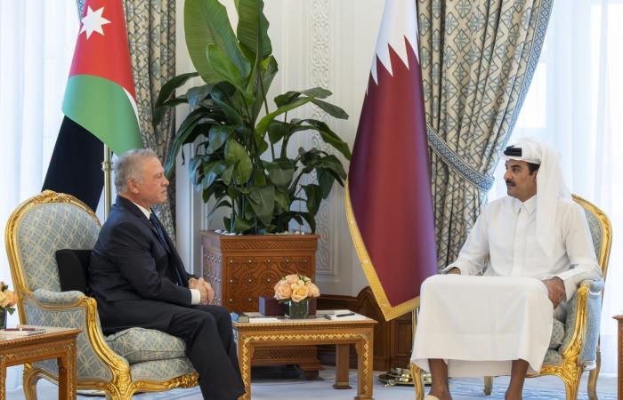 ملك الأردن يجري مباحثات مع قادة قطر والبحرين ضمن جولته الخليجية