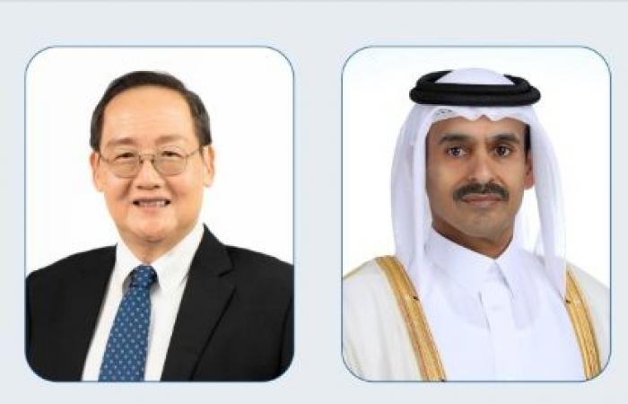 وزير الدولة لشؤون الطاقة يجتمع مع الوزير المسؤول عن ملف الطاقة السنغافوري