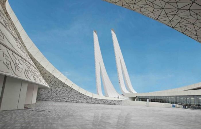 صلاة العيد في جامع المدينة التعليمية