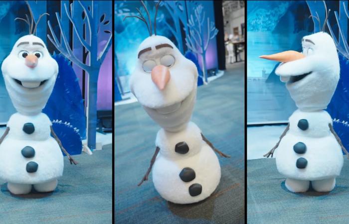 الروبوت أولاف.. كأنّه قفز من شاشة فيلم لشدة واقعيّته