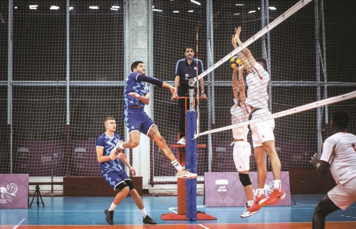 فوز الشرطة والسد في دوري الطائرة