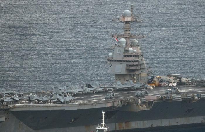 حاملة طائرات أمريكية تصل اليونان للإصلاح بعد مغادرة نطاق عمليات الحرب في إيران