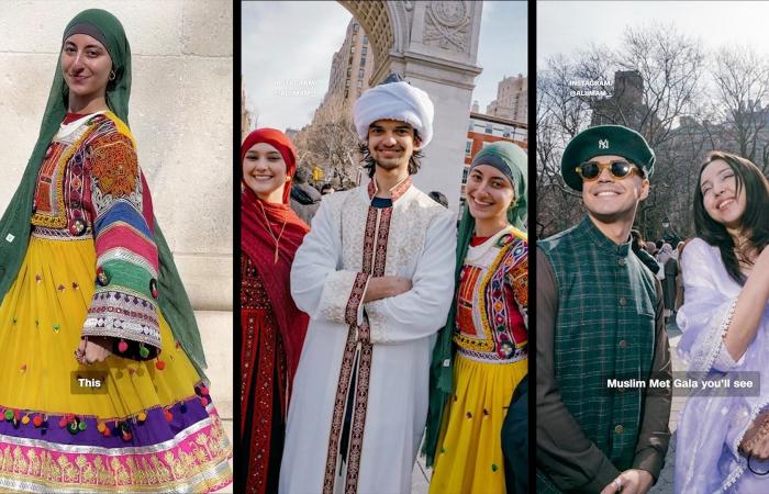 صلاة عيد الفطر في ساحات نيويورك تتحول إلى عرض أزياء مبهر