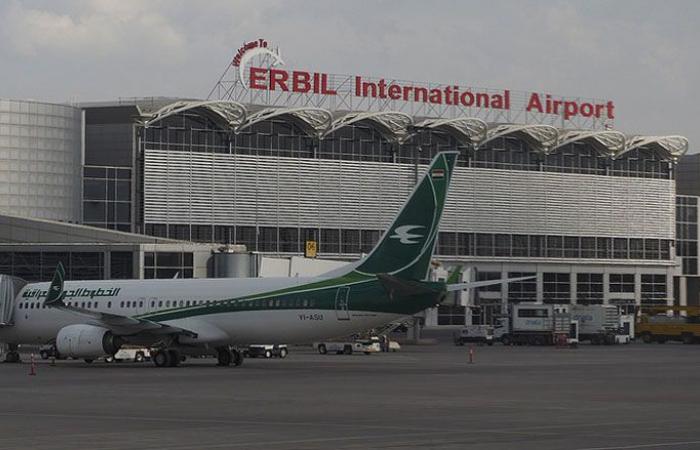العراق يعلن إسقاط طائرة مسيرة حاولت استهداف مطار أربيل الدولي