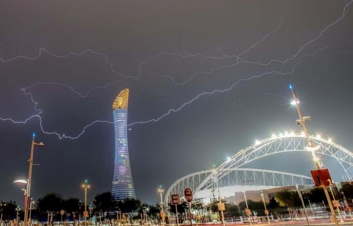 الأرصاد الجوية تحذر من أمطار رعدية ورياح قوية ورؤية أفقية متدنية على الساحل وفي البحر الليلة