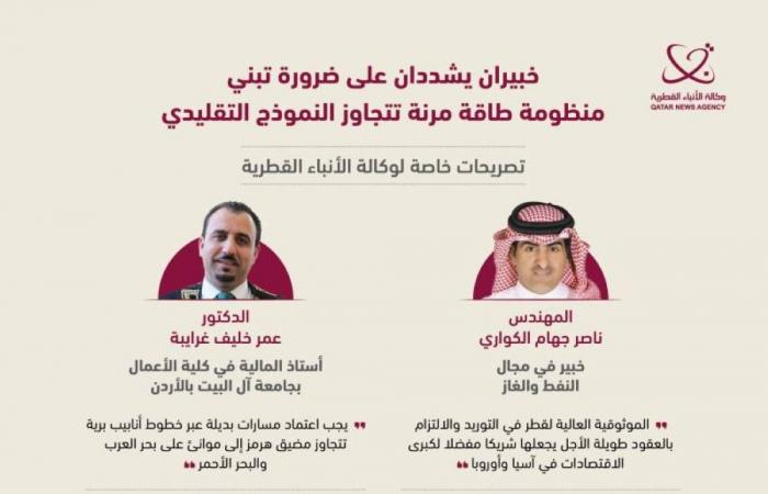 خبيران لـ"قنا": أمن الطاقة يتطلب تجاوز النموذج التقليدي وبناء منظومة مرنة متعددة المسارات