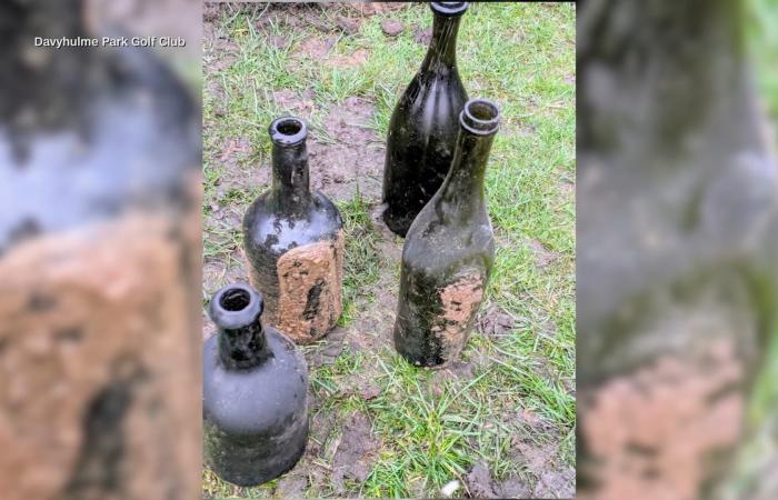 قبو نبيذ من القرن التاسع عشر تكشفه حفرة انهيارية في ملعب غولف بإنجلترا