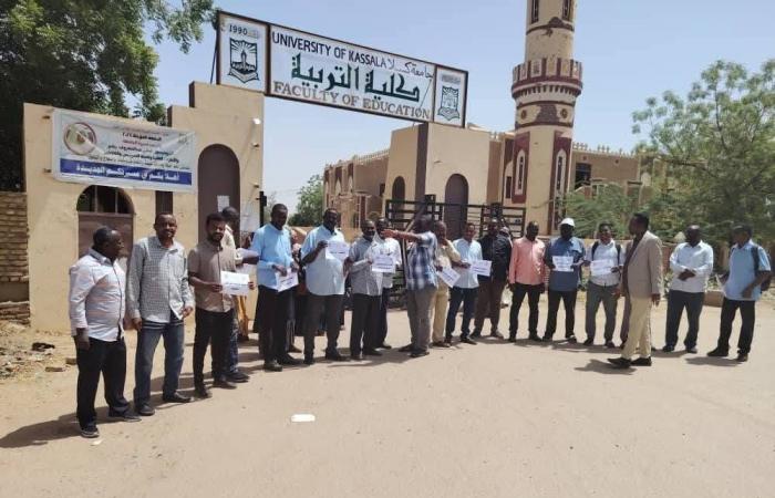 أساتذة
      الجامعات
      السودانية
      يُنفذون
      إضراباً
      عن
      العمل
      لتدني
      الرواتب