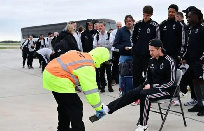 بروفة لمونديال 2026.. تفتيش مفاجئ لنجوم بلجيكا قبل مغادرتهم للولايات المتحدة