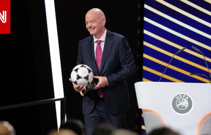 متابعة: رئيس "فيفا" يؤكد مشاركة منتخب إيران في كأس العالم 2026