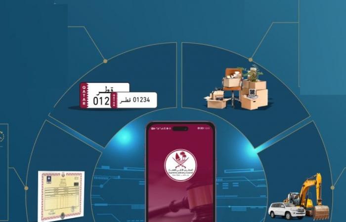 مزاد قضائي للسيارات واللوحات المميزة والممتلكات عبر تطبيق "مزادات المحاكم".. إليك المواعيد