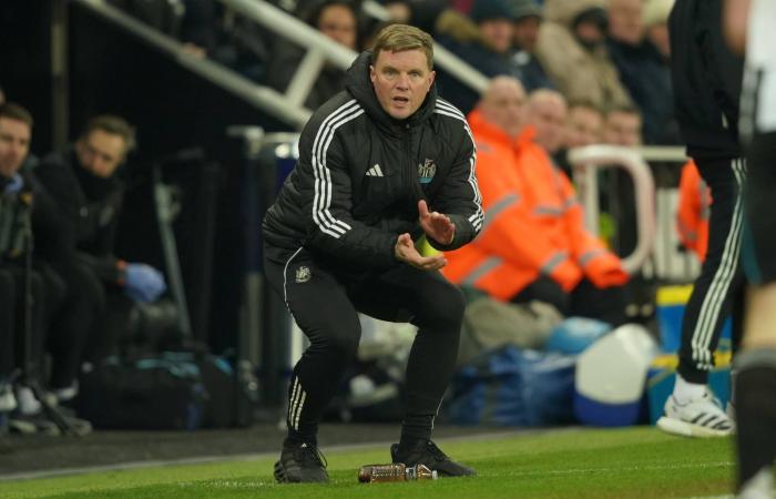 نيوكاسل
      لا
      ينوي
      الاستبدال
      بمدربه
      هاو
      «في
      الوقت
      الراهن»