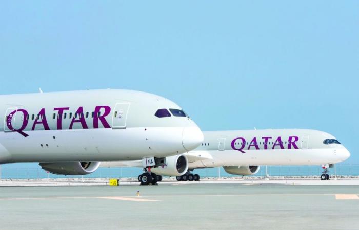 الخطوط القطرية تسجل أعلى معدل رحلات منذ اندلاع الحرب