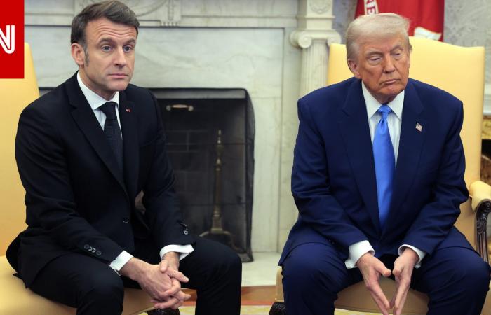 متابعة: بعد أن سخر من معاملة زوجته له.. ماكرون يرد على تصريحات ترامب