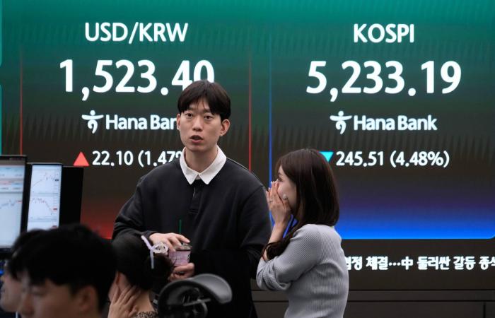 تبخُر
      آمال
      الهدنة
      يربك
      الأسواق
      العالمية
      ويهز
      «وول
      ستريت»