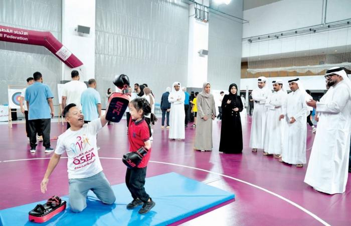 الرياضة للجميع ينظم فعاليات لذوي الاحتياجات