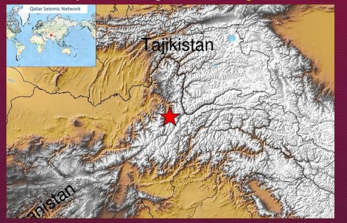 الشبكة القطرية للمعلومات الزلزالية: زلزال بقوة 5.9 في أفغانستان