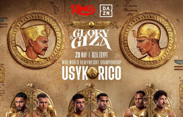 آل
      الشيخ
      يكشف
      عن
      نزالات
      البطاقة
      التمهيدية
      لعرض
      «غلوري
      إن
      جيزا»