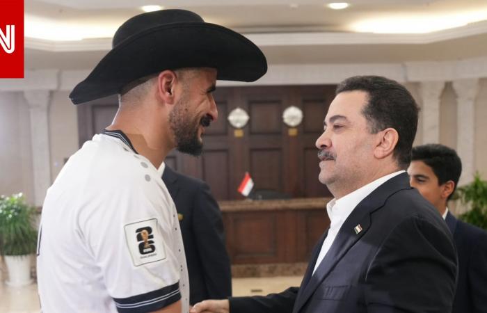 متابعة: "مكسيكي؟!".. رئيس وزراء العراق يمازح أيمن حسين خلال استقباله بعثة المنتخب
