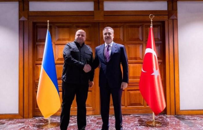 إردوغان
      بحث
      مع
      زيلينسكي
      سُبل
      إنهاء
      حرب
      روسيا
      وأوكرانيا
      وقضايا
      أمنية