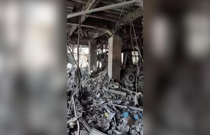 "مدخرات 15 عاما اختفت".. شاهد دمار مدرسة للموسيقى ضربتها غارة بإيران