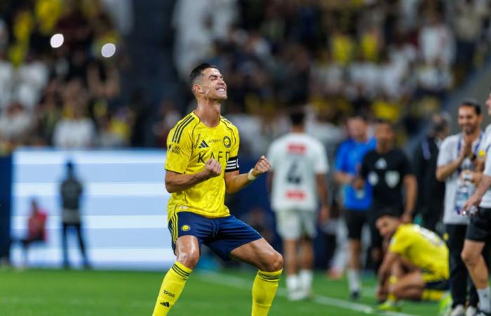 رونالدو يردد "بسم الله" قبل تسديد ركلة جزاء في مباراته رقم 100 بالدوري السعودي (فيديو)