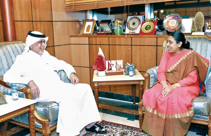 سفيرة سريلانكا في ضيافة "الشرق"