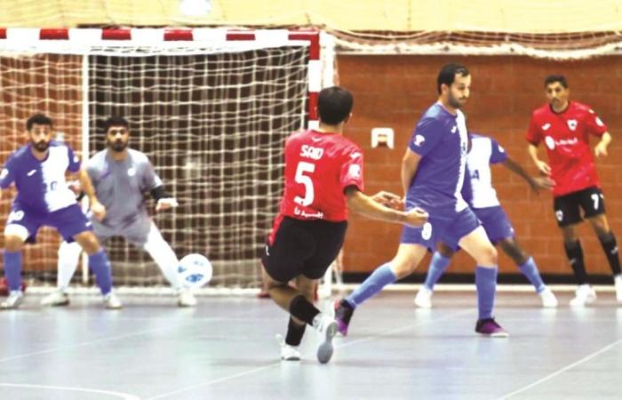 ختام منافسات دوري كرة القدم للصالات