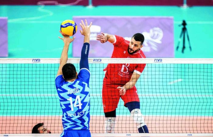 العربي يواجه الشرطة في نهائي كأس قطر للطائرة