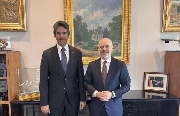 كبير مستشاري الرئيس التركي لشؤون السياسة الخارجية والأمن يجتمع مع سفير دولة قطر