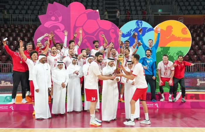 العربي بطلاً لكأس قطر لكرة اليد للمرة الثالثة في تاريخه