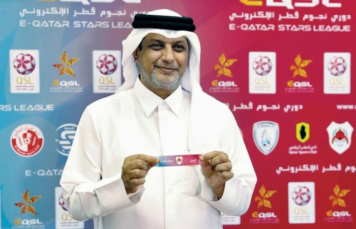 مؤسسة دوري النجوم تجري قرعة الدوري الإلكتروني