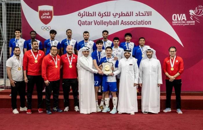 الخـور بطلاً لدوري الشباب للطائرة