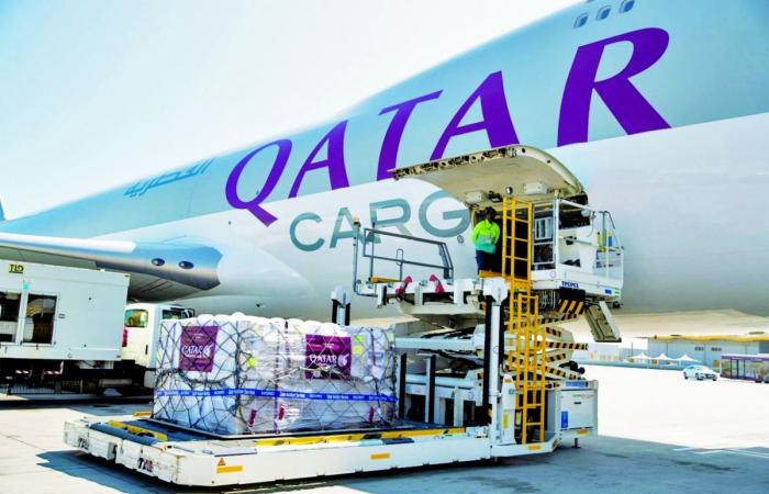 عمليات القطرية للشحن الجوي تتعافى عالمياً