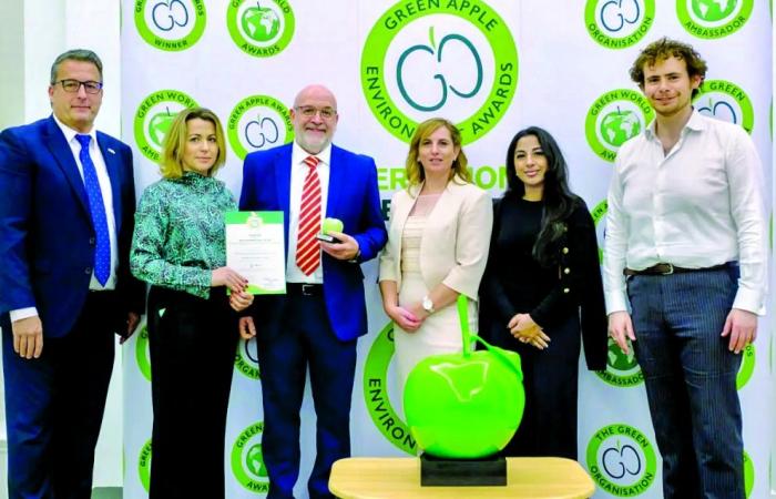 مشروع قطري يفوز بجائزة البيئة المستدامة في لندن