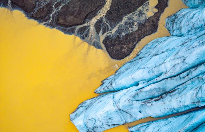 صور جوية توثق الجمال الهش والتحوّل الصامت في طبيعة آيسلندا